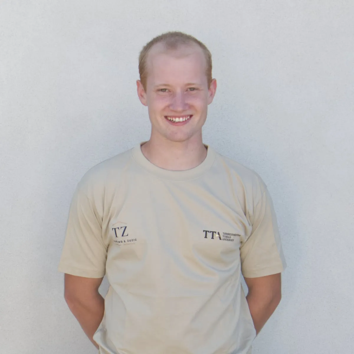 Tobias Andersen, tømrermester hos Thorsing & Zuzic